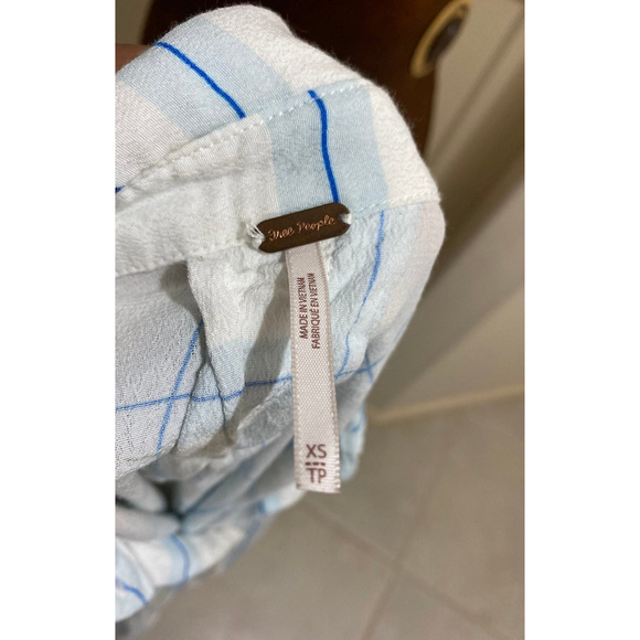 Free People Window To My Heart Button Down Size X-Small - Picture 6 of 6